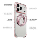 iiCASE Macaron Shield 360 Ring Stand Case for iPhone 18 Pro image 6 - iiCase Macaron Shield 360 01 01 phone filter case macaron pink phone silver slot 09
