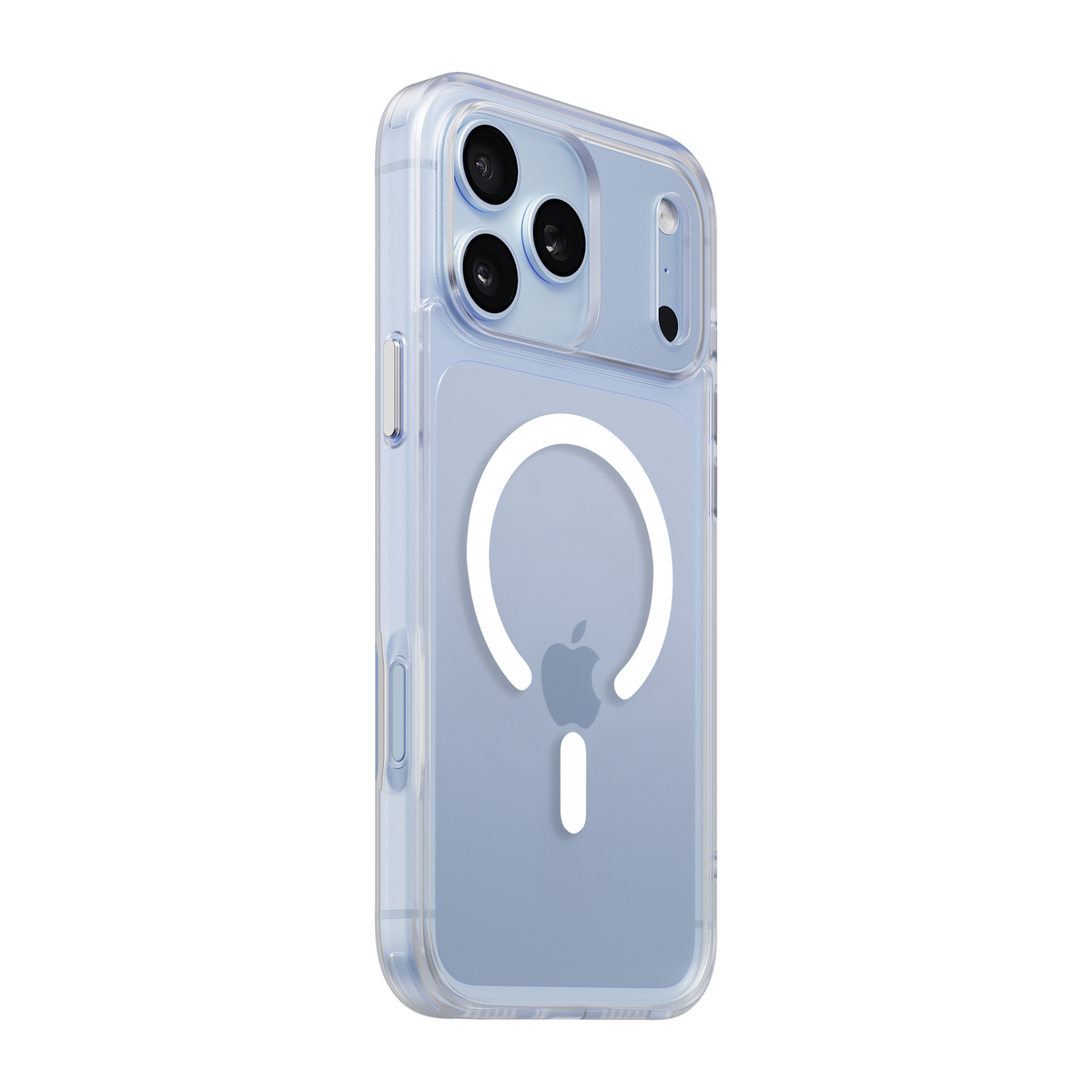 iiCASE Military Protection Clear MagSafe Case for iPhone 18 Pro image 6 - Military Protection 01 02 phone filter case crystal clear phone glacier slot 01