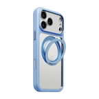 iiCASE Prism 360 Ring Stand Case for iPhone 18 Pro image 66 - iiCase Prism 360 05 01 phone filter case crystal ice blue phone silver slot 01