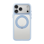 iiCASE Prism 360 Ring Stand Case for iPhone 18 Pro image 68 - iiCase Prism 360 05 01 phone filter case crystal ice blue phone silver slot 03