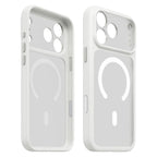 iiCASE Prism MagSafe Case for iPhone 17 Pro Max image 1 - Prism MagSafe 01 01 phone filter case frost white phone all slot 100