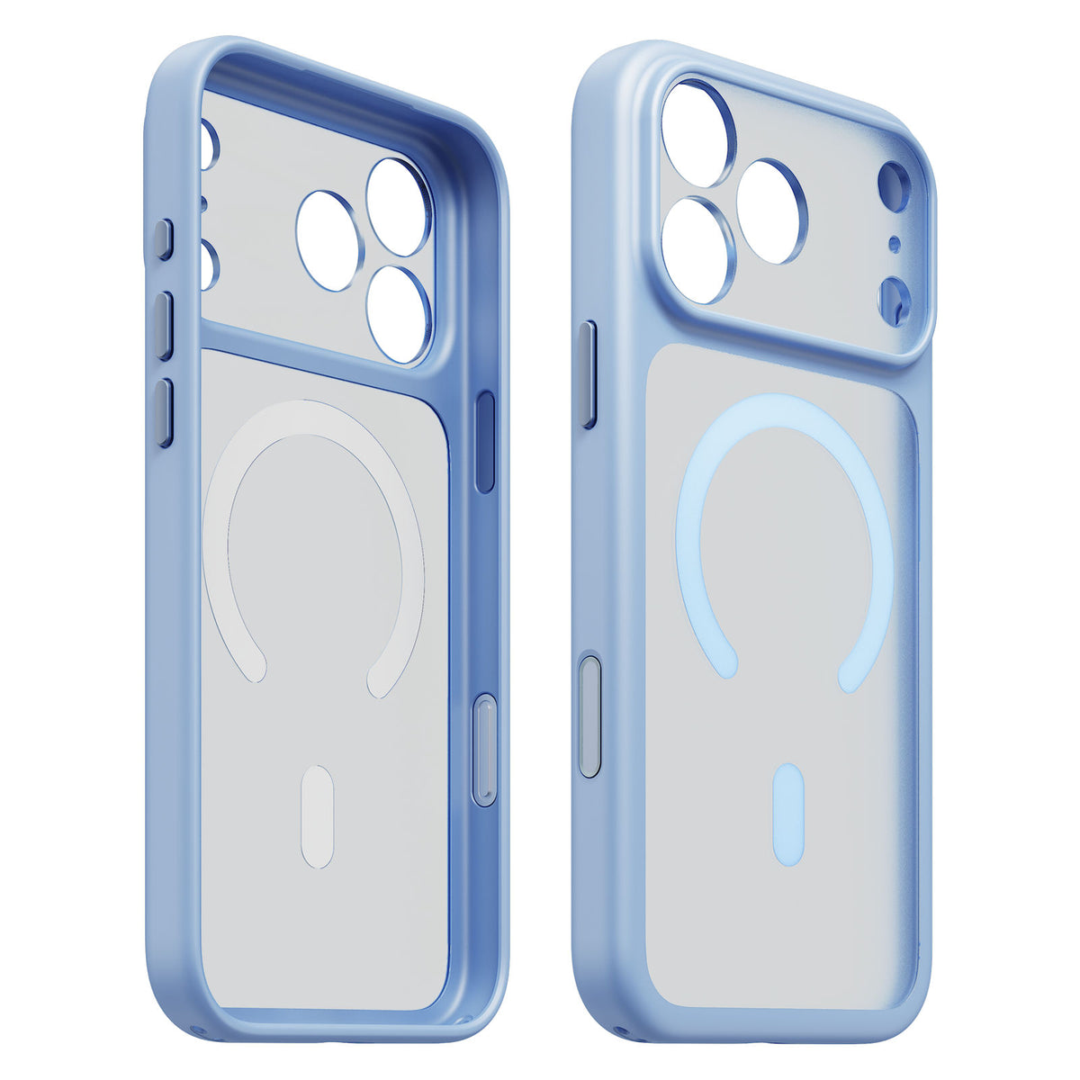 iiCASE Prism MagSafe Case for iPhone 18 Pro image 2 - Prism MagSafe 02 01 phone filter case frost ice blue phone all slot 100
