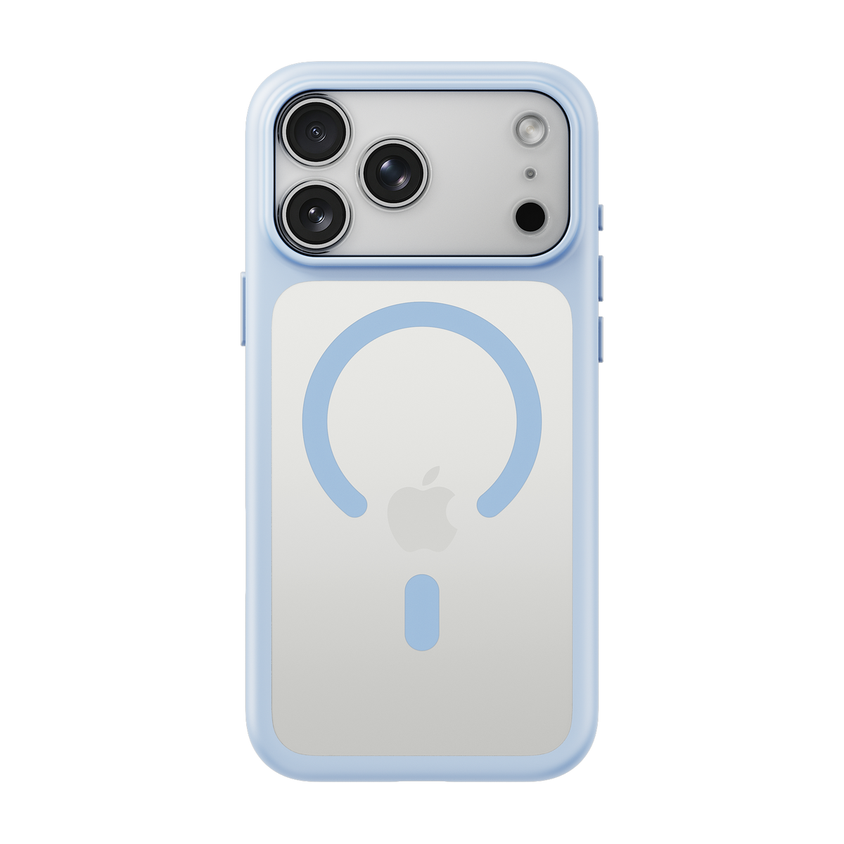 iiCASE Prism MagSafe Case for iPhone 18 Pro image 68 - iiCase Prism MagSafe 05 01 phone filter case crystal ice blue phone silver slot 03