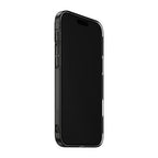 iiCASE Slimline 1.2mm Case iPhone Case for iPhone 17 Pro in Crystal Smoke shown on Silver iPhone detail image - image 40