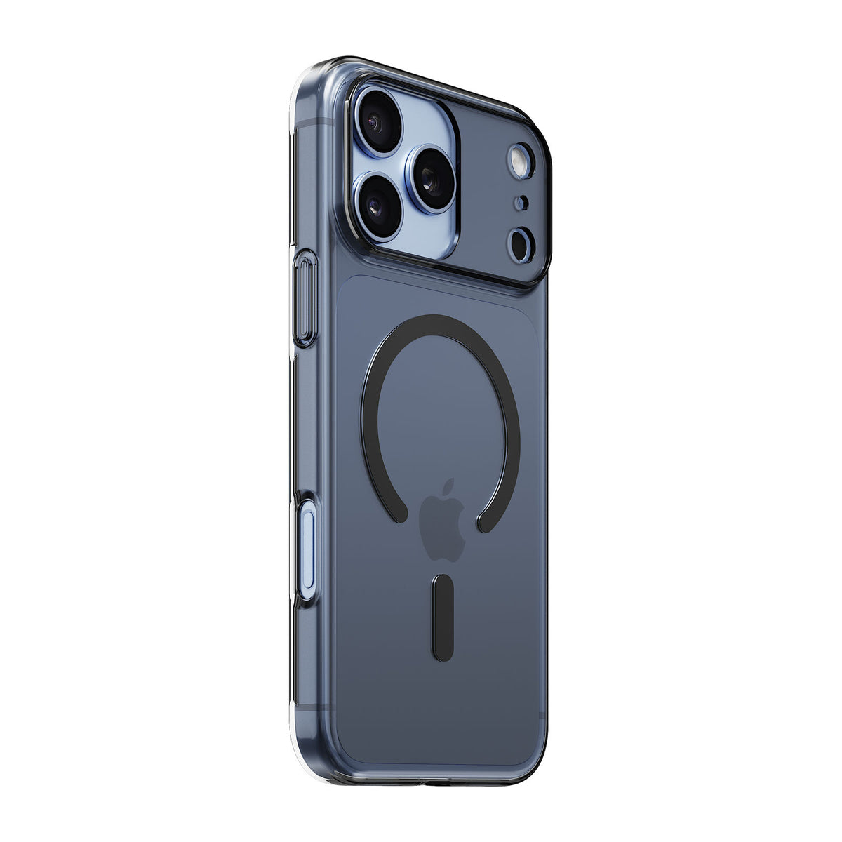 iiCASE Slimline 1.2mm Case iPhone Case for iPhone 18 Pro Max in Crystal Smoke shown on Glacier iPhone detail image - image 51