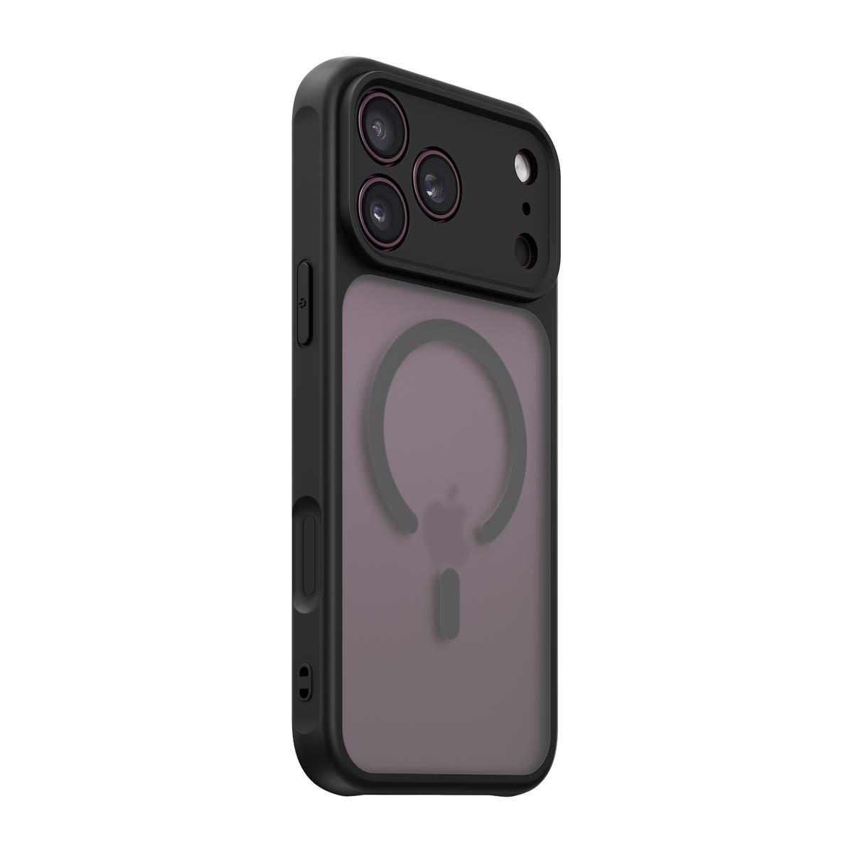 iiCASE Strata Frost MagSafe Case for iPhone 18 Pro image 6 - Strata Frost 01 03 phone filter case frost smoke black phone burgundy slot 01