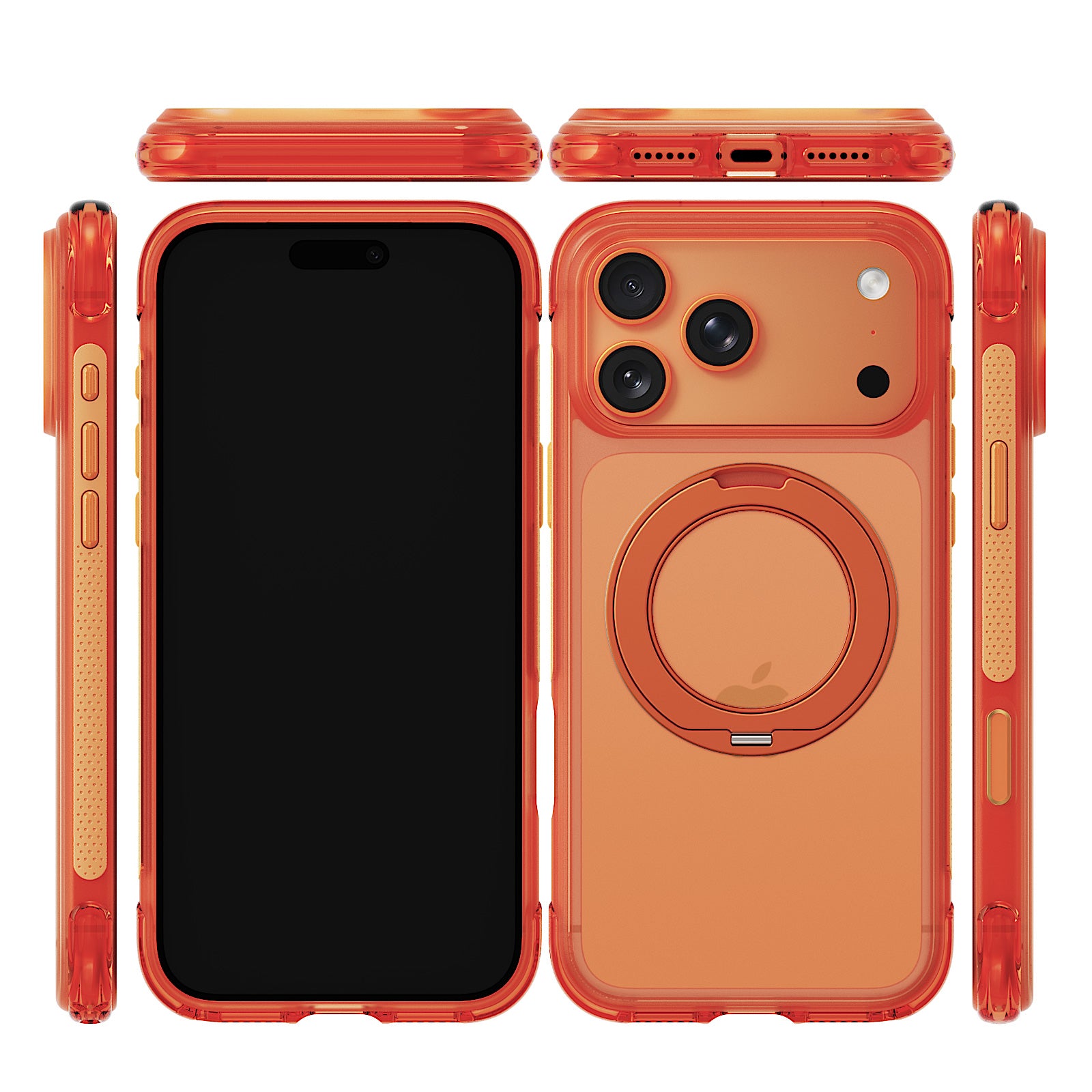 iiCASE Aegis 360 iPhone Case in Coral Orange detail image - image 23