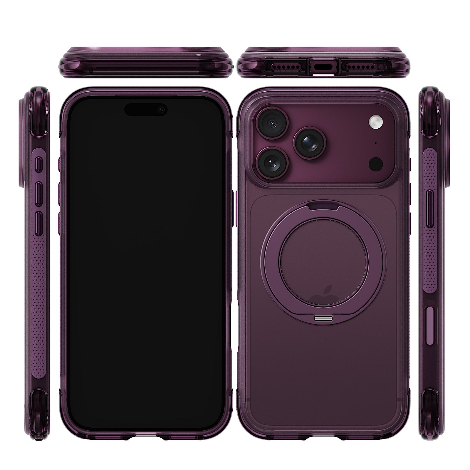 iiCASE Aegis 360 iPhone Case in Dark Plum detail image - image 3