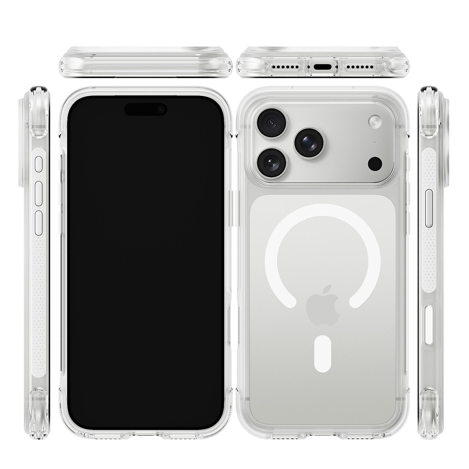 iiCASE Aegis MagSafe Case iPhone Case in Crystal White detail image - image 18