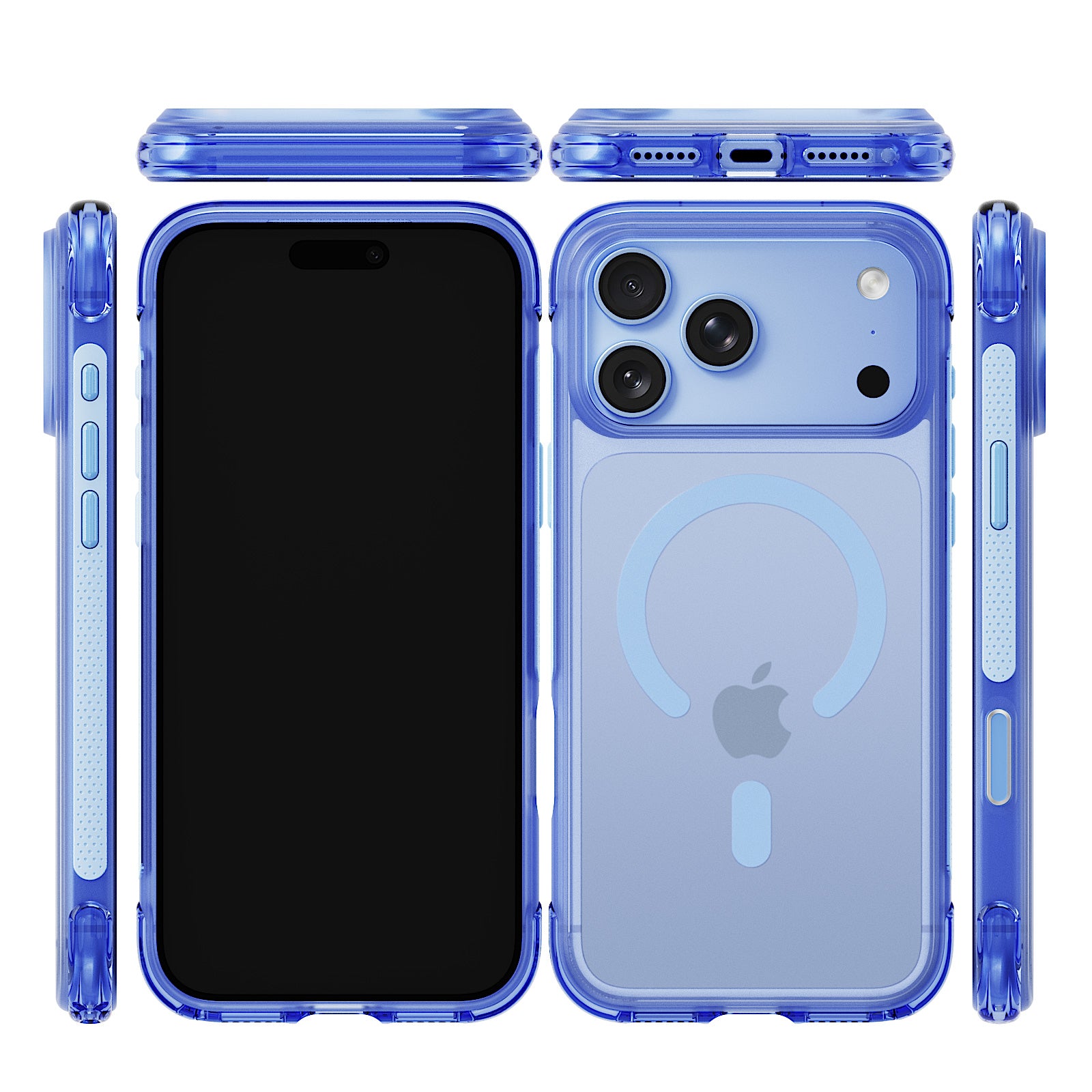 iiCASE Aegis MagSafe Case iPhone Case in Ice Blue detail image - image 10
