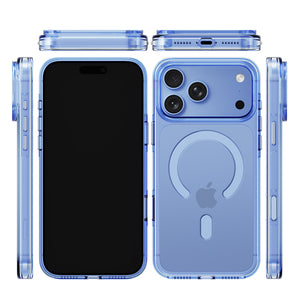 iiCASE Crystal EverClear MagSafe Case iPhone Case in Crystal Blue detail image - image 14