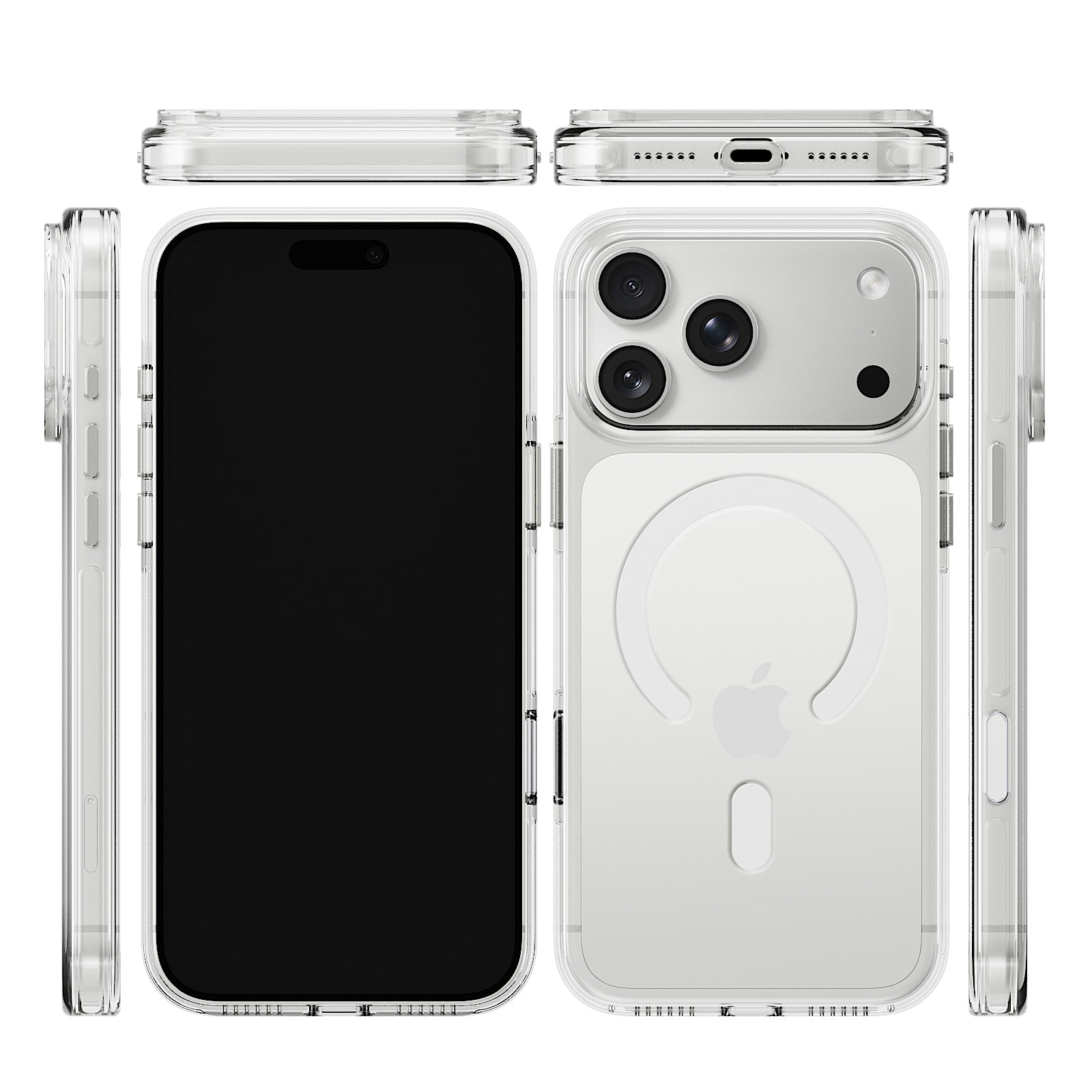 iiCASE Crystal EverClear MagSafe Case iPhone Case in Crystal Clear detail image - image 6