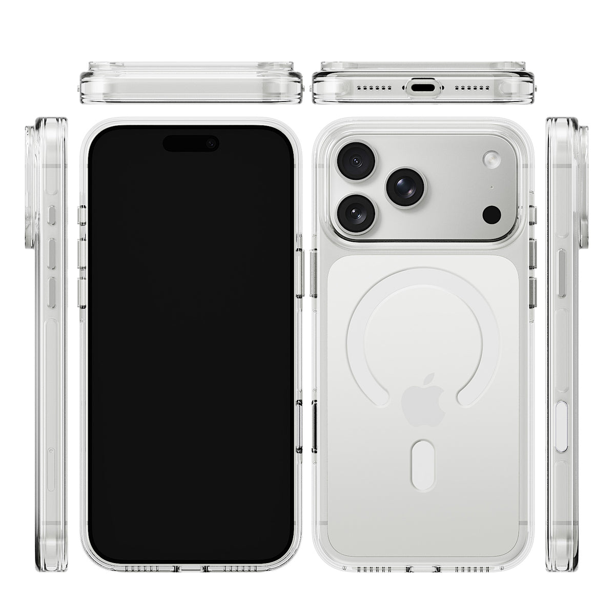 iiCASE Crystal EverClear MagSafe Case iPhone Case in Crystal Clear detail image - image 6