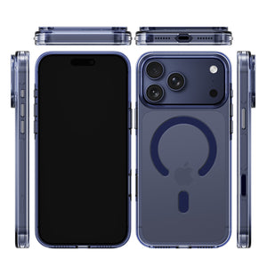 iiCASE Crystal EverClear MagSafe Case iPhone Case in Crystal Dark Blue detail image - image 22