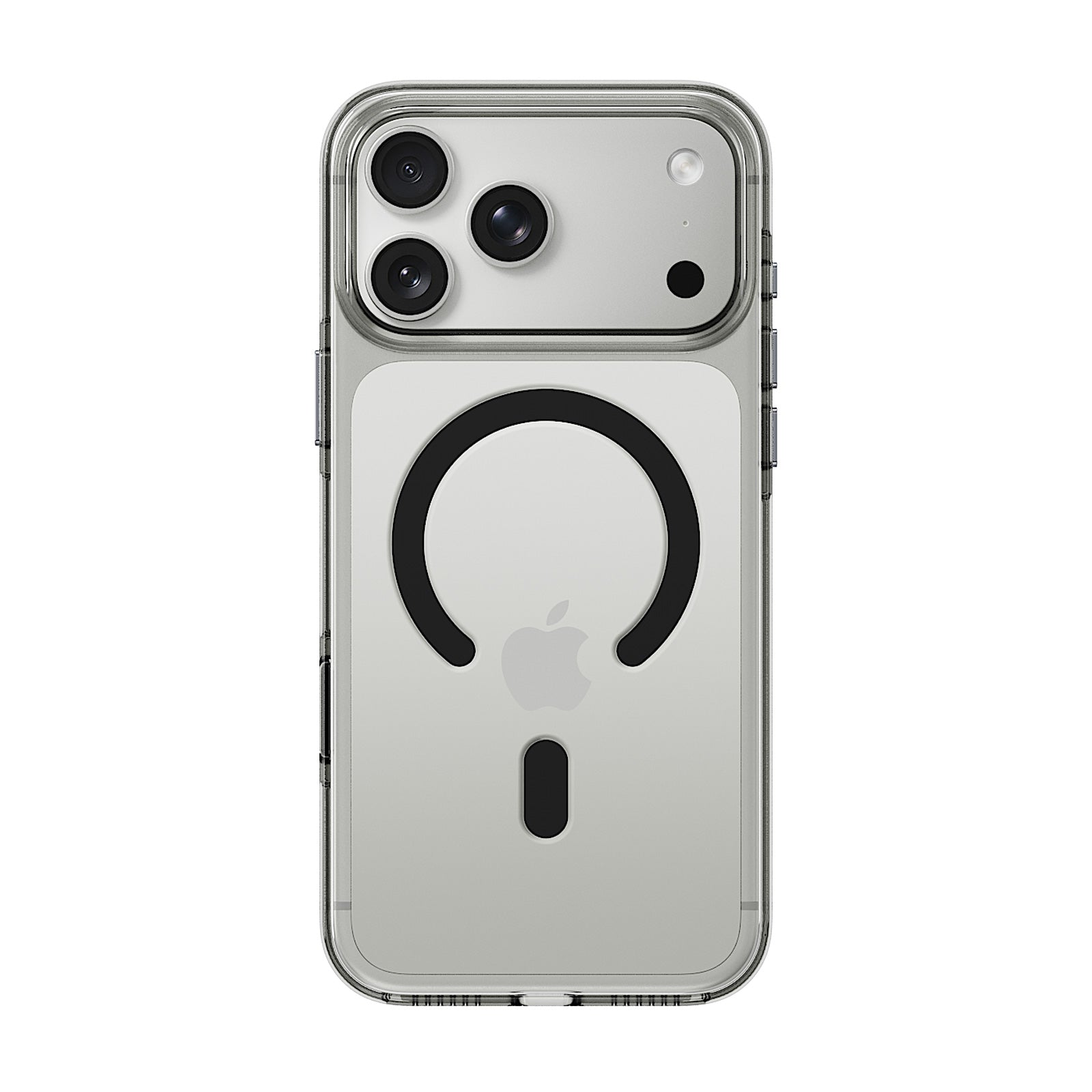 iiCASE Crystal EverClear MagSafe Case iPhone Case in Crystal Grey detail image - image 8