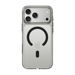 iiCASE Crystal EverClear MagSafe Case iPhone Case in Crystal Grey detail image - image 8