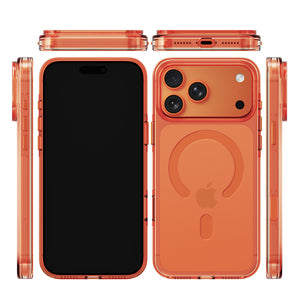 iiCASE Crystal EverClear MagSafe Case iPhone Case in Crystal Orange detail image - image 26