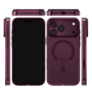 iiCASE Crystal EverClear MagSafe Case iPhone Case in Crystal Plum detail image - image 18
