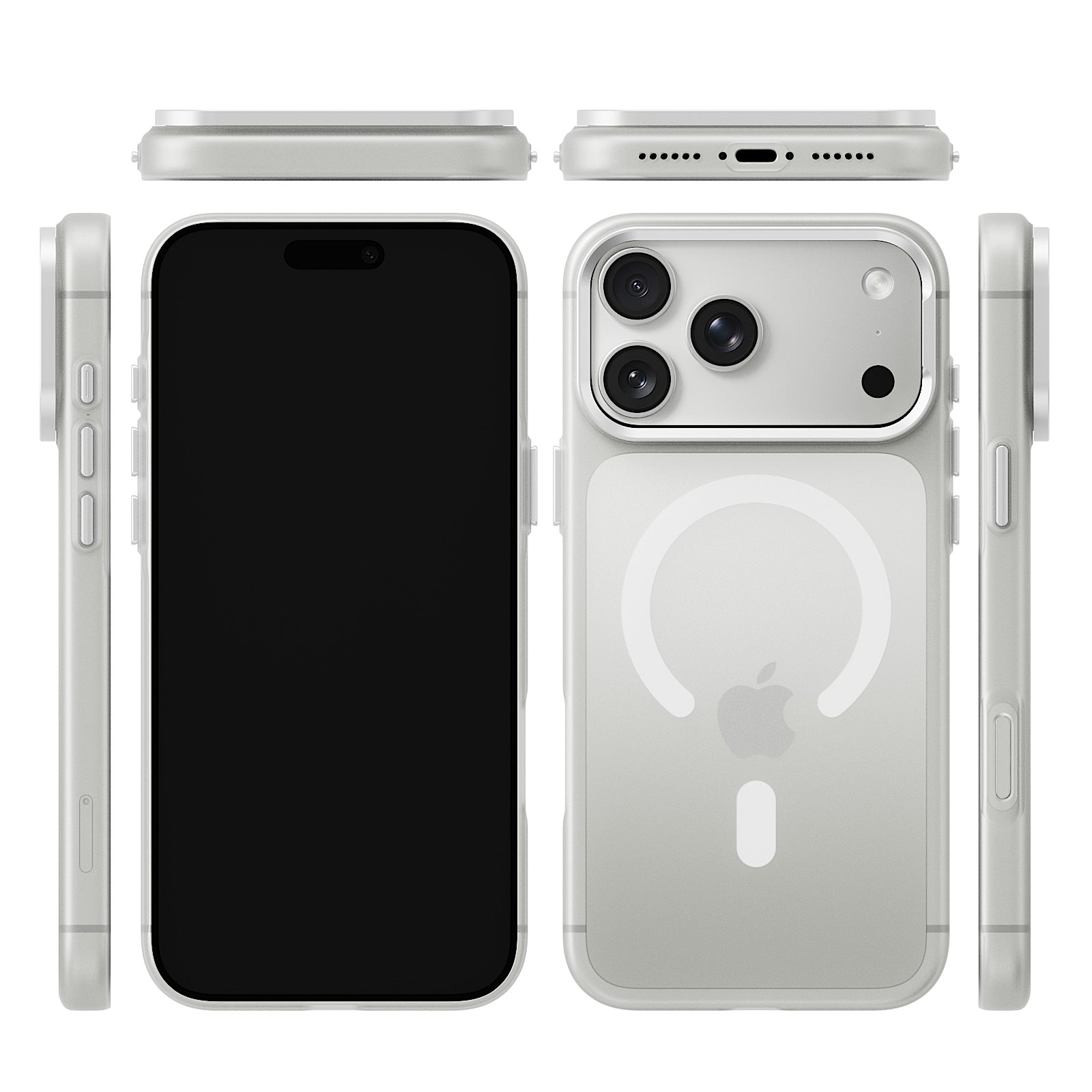 iiCASE Frost Veil MagSafe Case iPhone Case in Frost White detail image - image 10