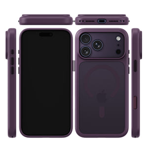 iiCASE Glacier MagSafe Case iPhone Case in Frost Dark Plum detail image - image 14