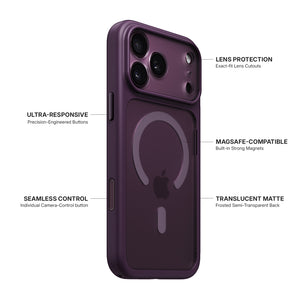 iiCASE Glacier MagSafe Case iPhone Case in Frost Dark Plum detail image - image 13