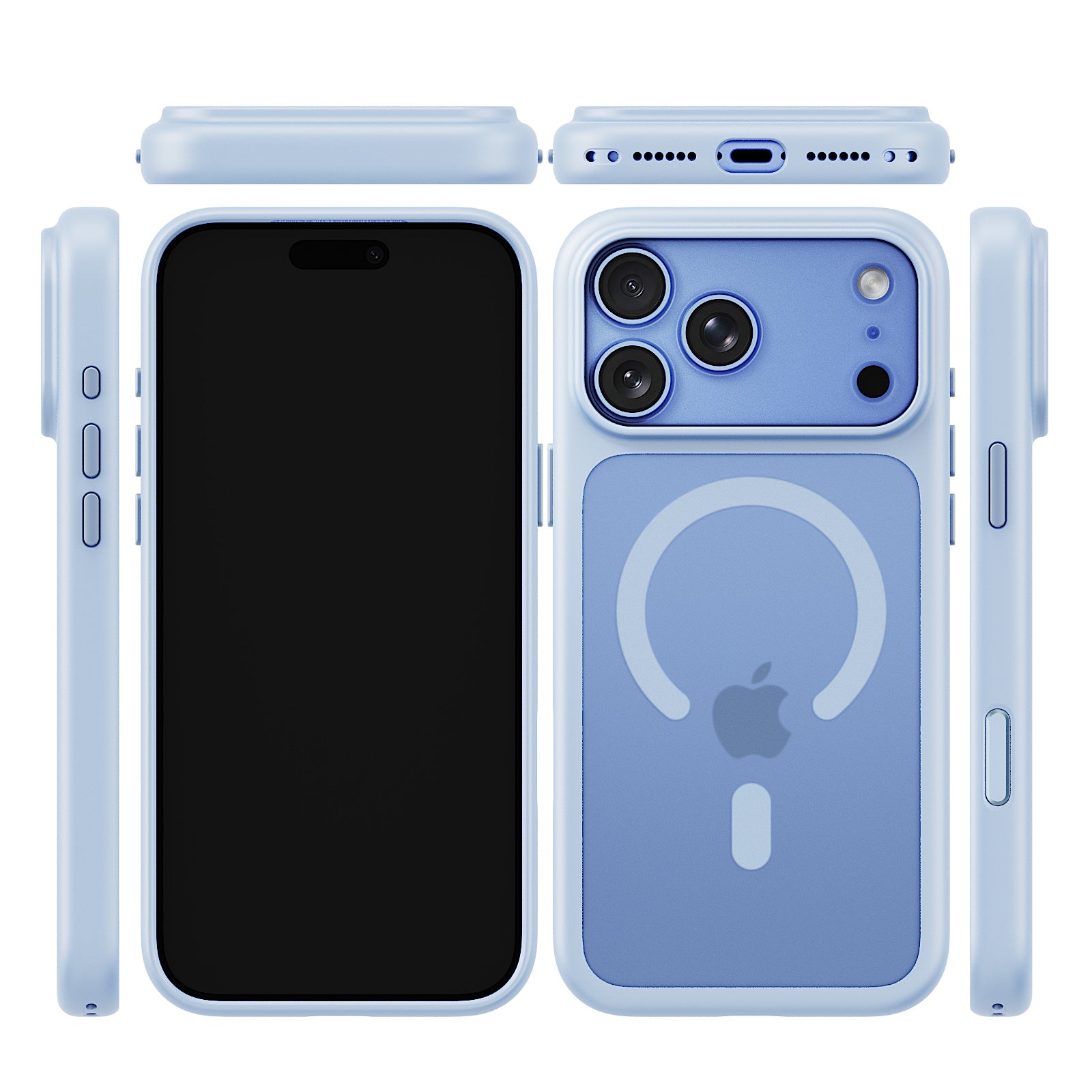 iiCASE Glacier MagSafe Case iPhone Case in Frost Ice Blue detail image - image 10