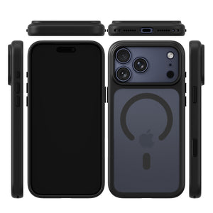 iiCASE Glacier MagSafe Case iPhone Case in Frost Smoke Black detail image - image 18