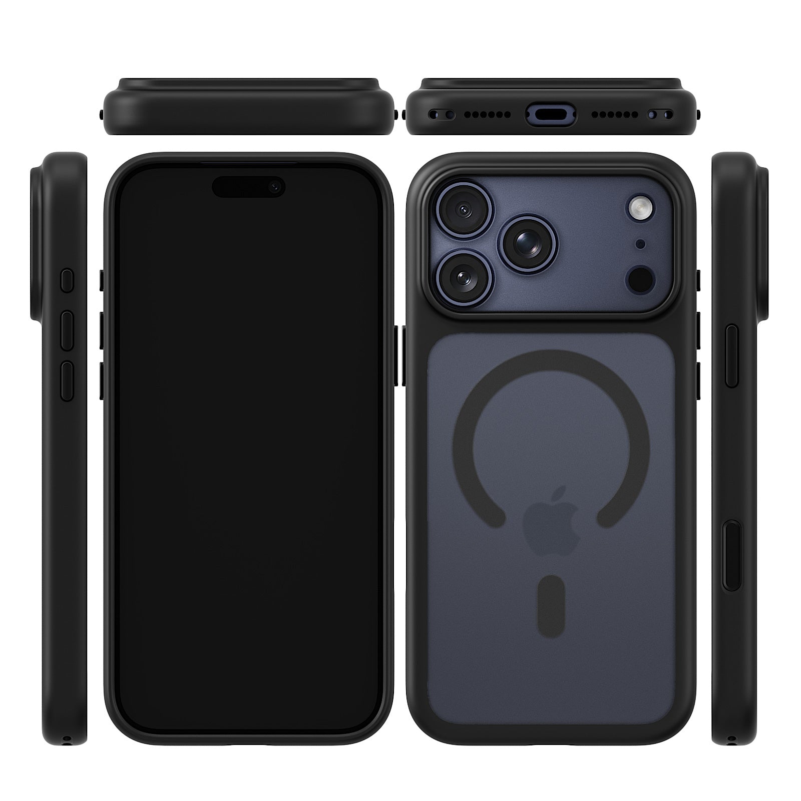 iiCASE Glacier MagSafe Case iPhone Case in Frost Smoke Black detail image - image 18