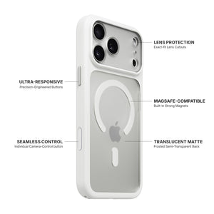 iiCASE Glacier MagSafe Case iPhone Case in Frost White detail image - image 5