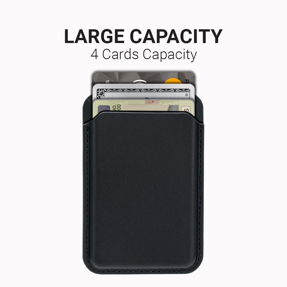 MagSafe Leather Card Wallet With Stand Function
