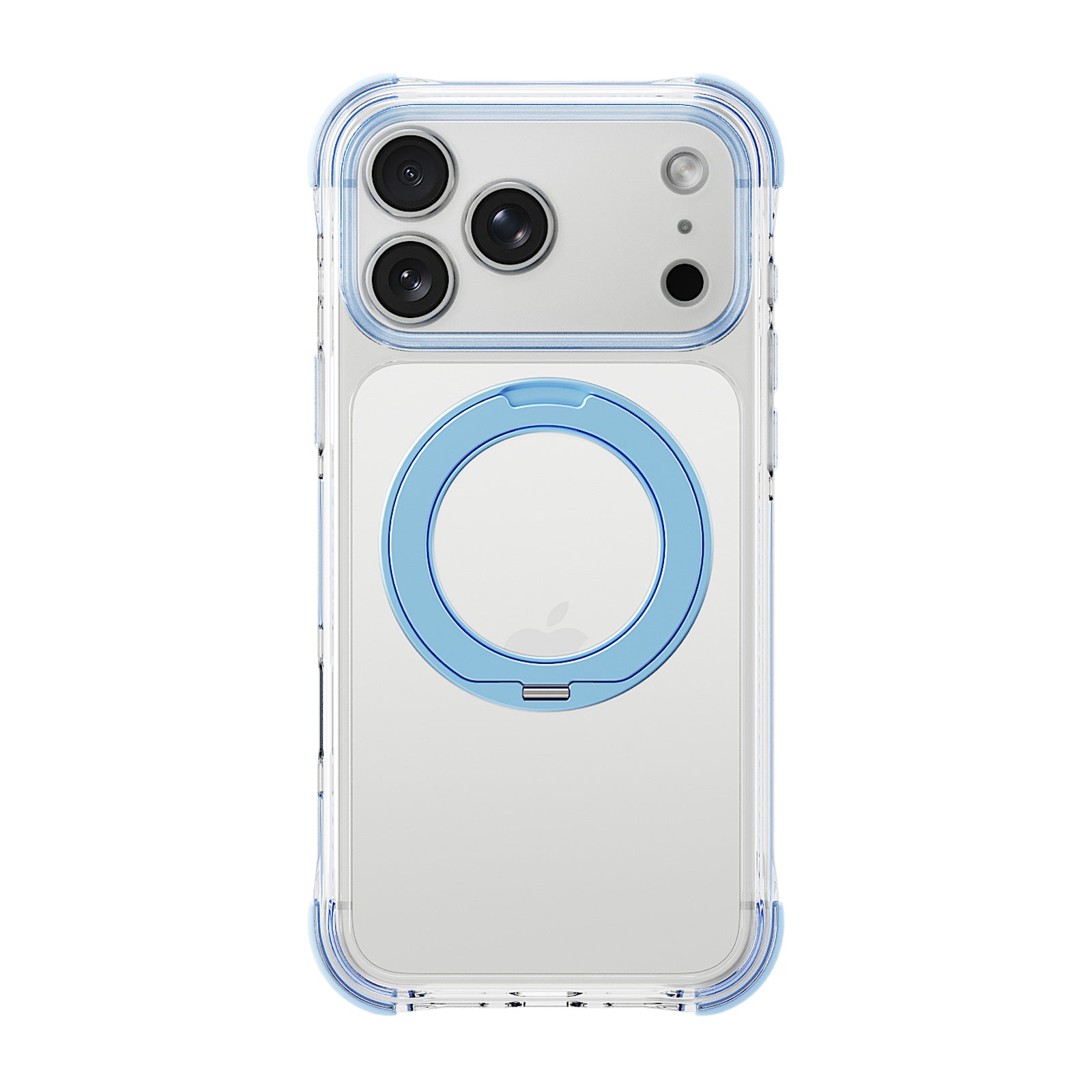 iiCASE Macaron Shield 360 Ring Stand iPhone Case in Macaron Blue detail image - image 8