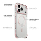 iiCASE Macaron Shield MagSafe Case iPhone Case in Macaron Pink detail image - image 5