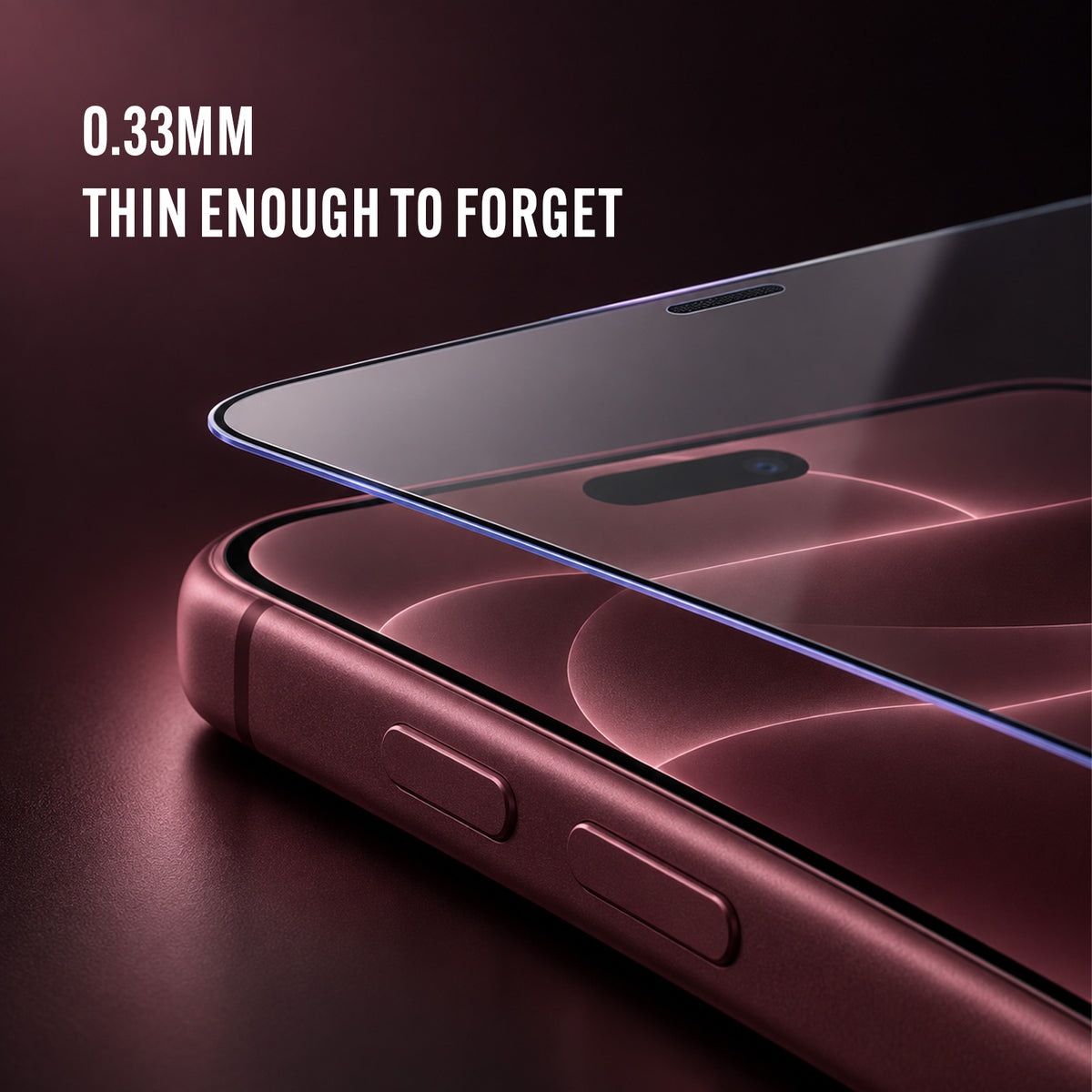 Master Series Premium Tempered Glass iPhone Screen Protector