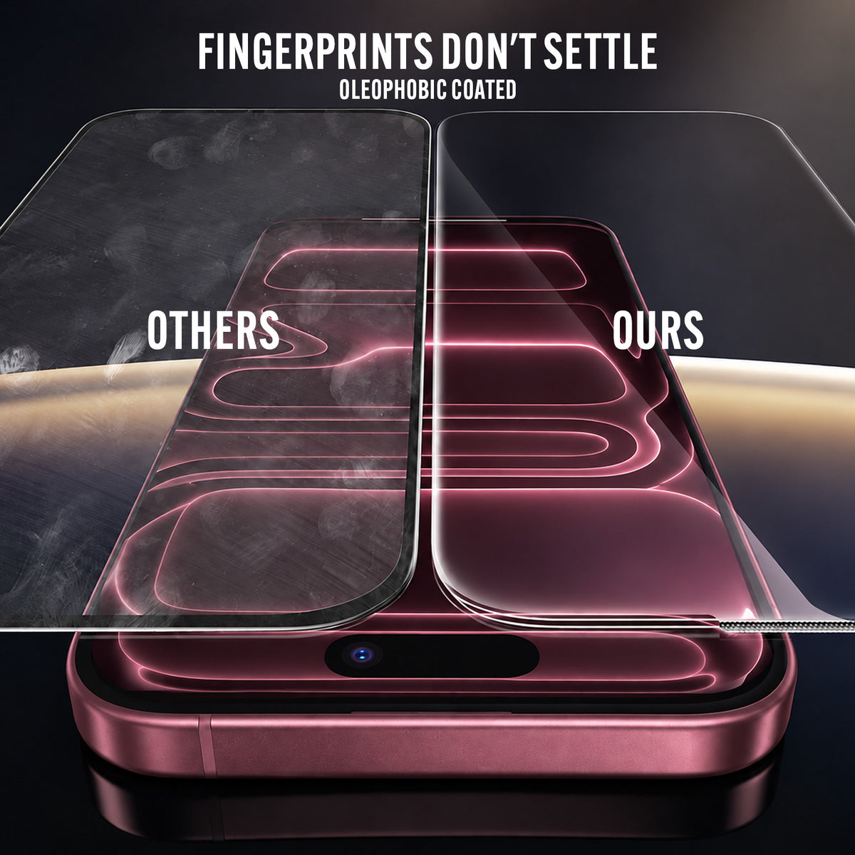 Master Series Premium Tempered Glass iPhone Screen Protector
