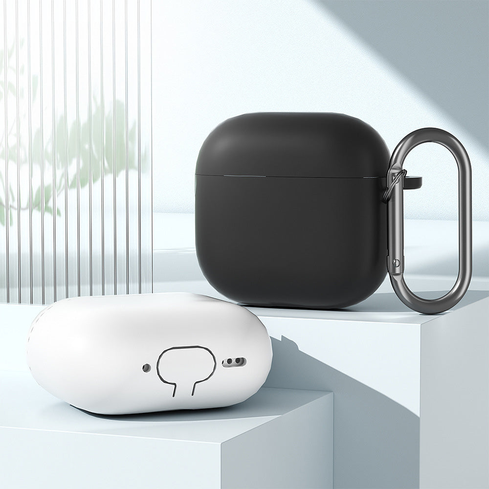 Liquid Silicone Protective AirPods Case with Dust Plug