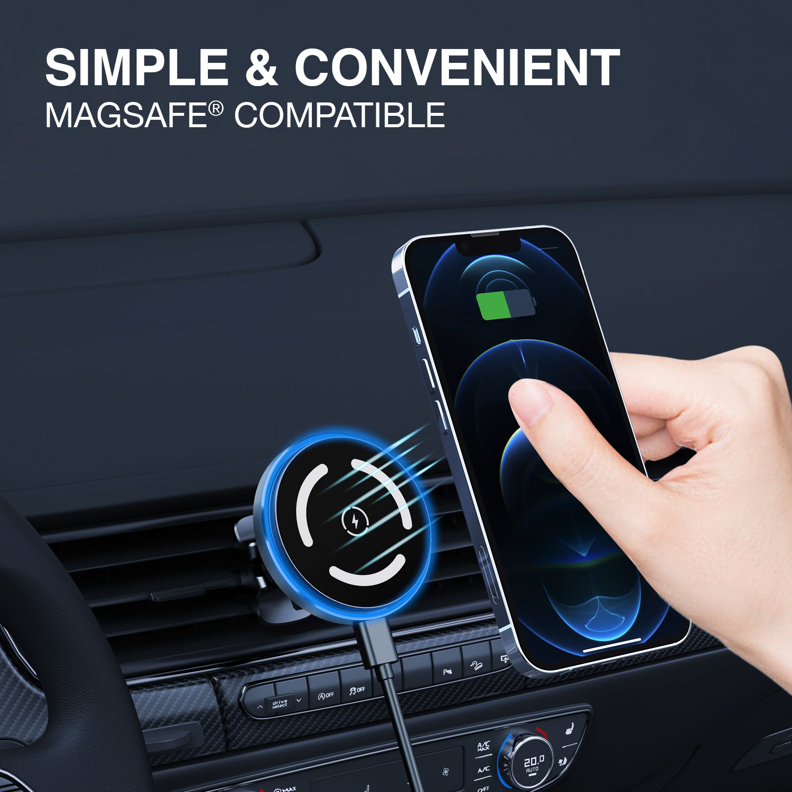 15W MagSafe Car Charger