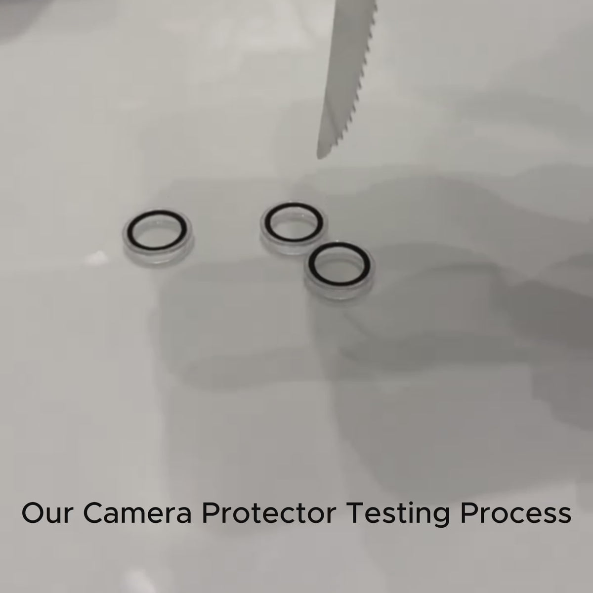 Ultra Strong Tempered Glass iPhone Camera Protector
