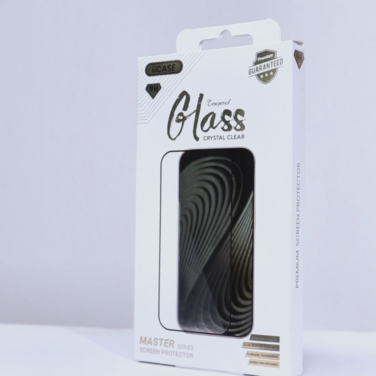 Master Series Premium Tempered Glass iPhone Screen Protector