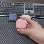 Liquid Silicone Protective AirPods Case with Dust Plug