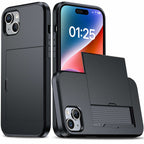 Protective slide card pocket iPhone Case