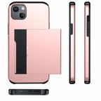 Protective slide card pocket iPhone Case