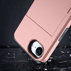 Protective slide card pocket iPhone Case