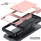 Protective slide card pocket iPhone Case