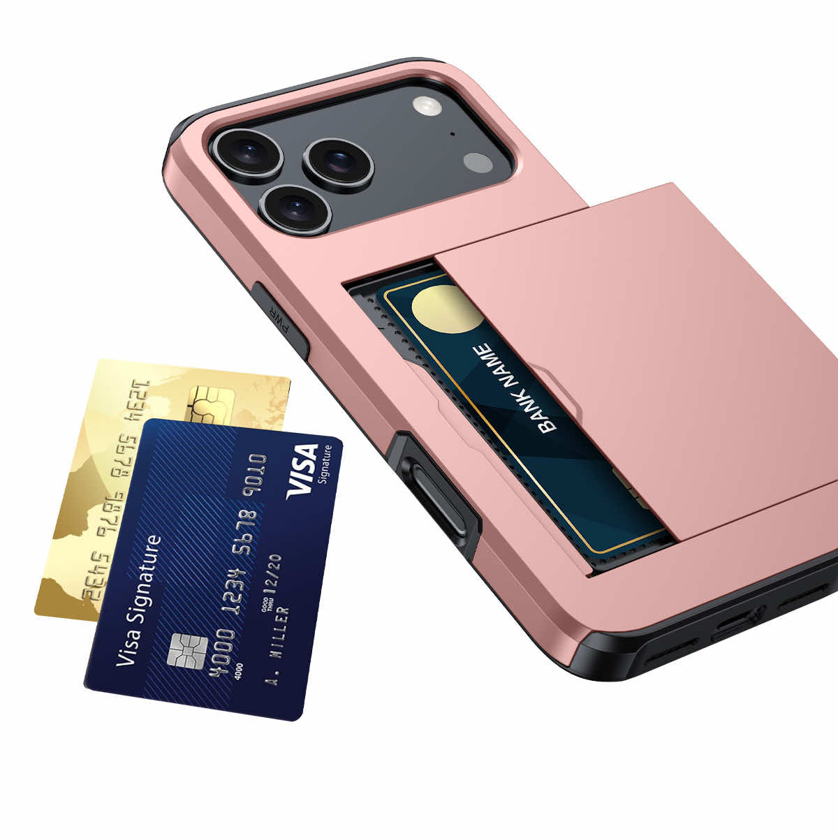 Slide Card Solts Case for iPhone 18 Pro Max