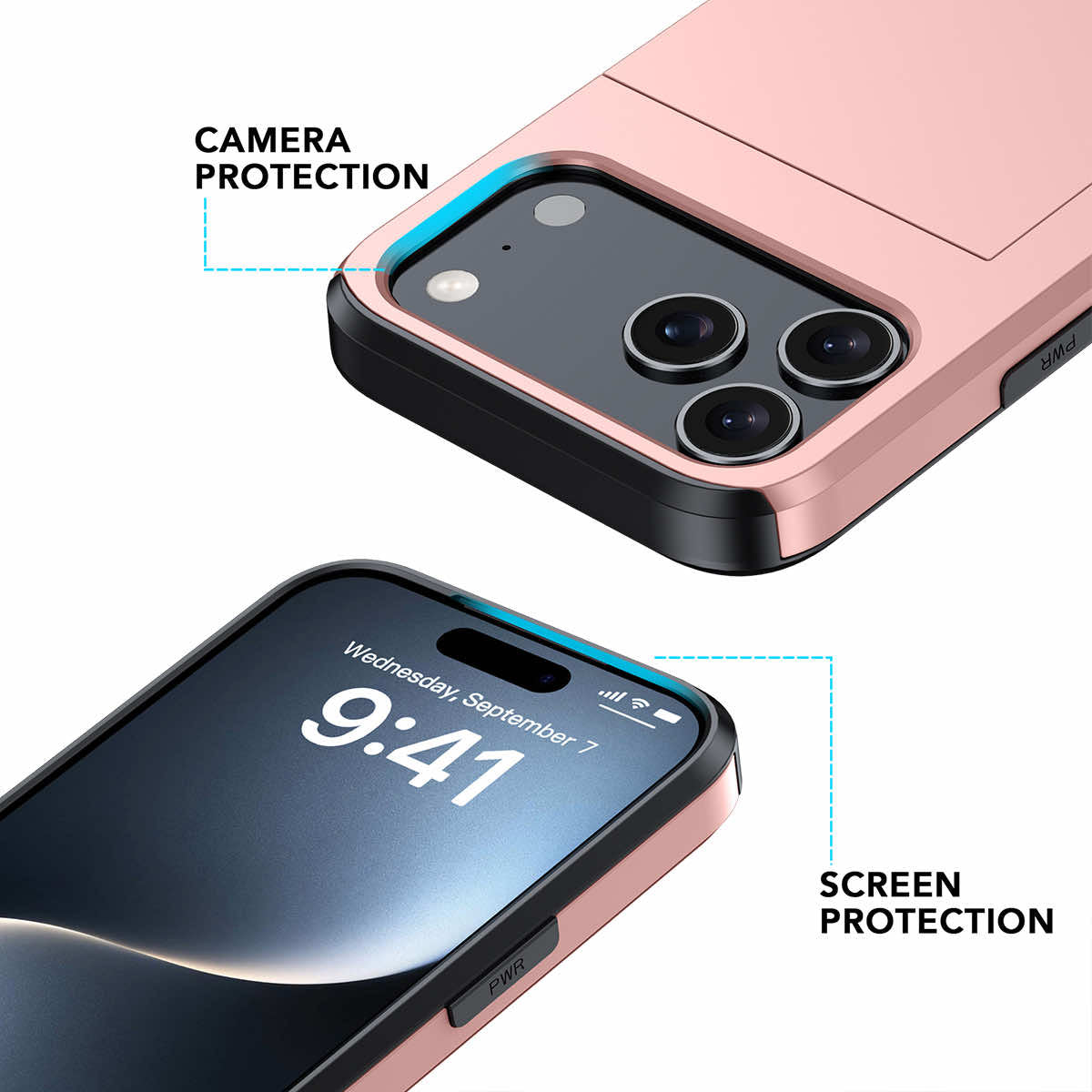 Slide Card Solts Case for iPhone 18 Pro Max