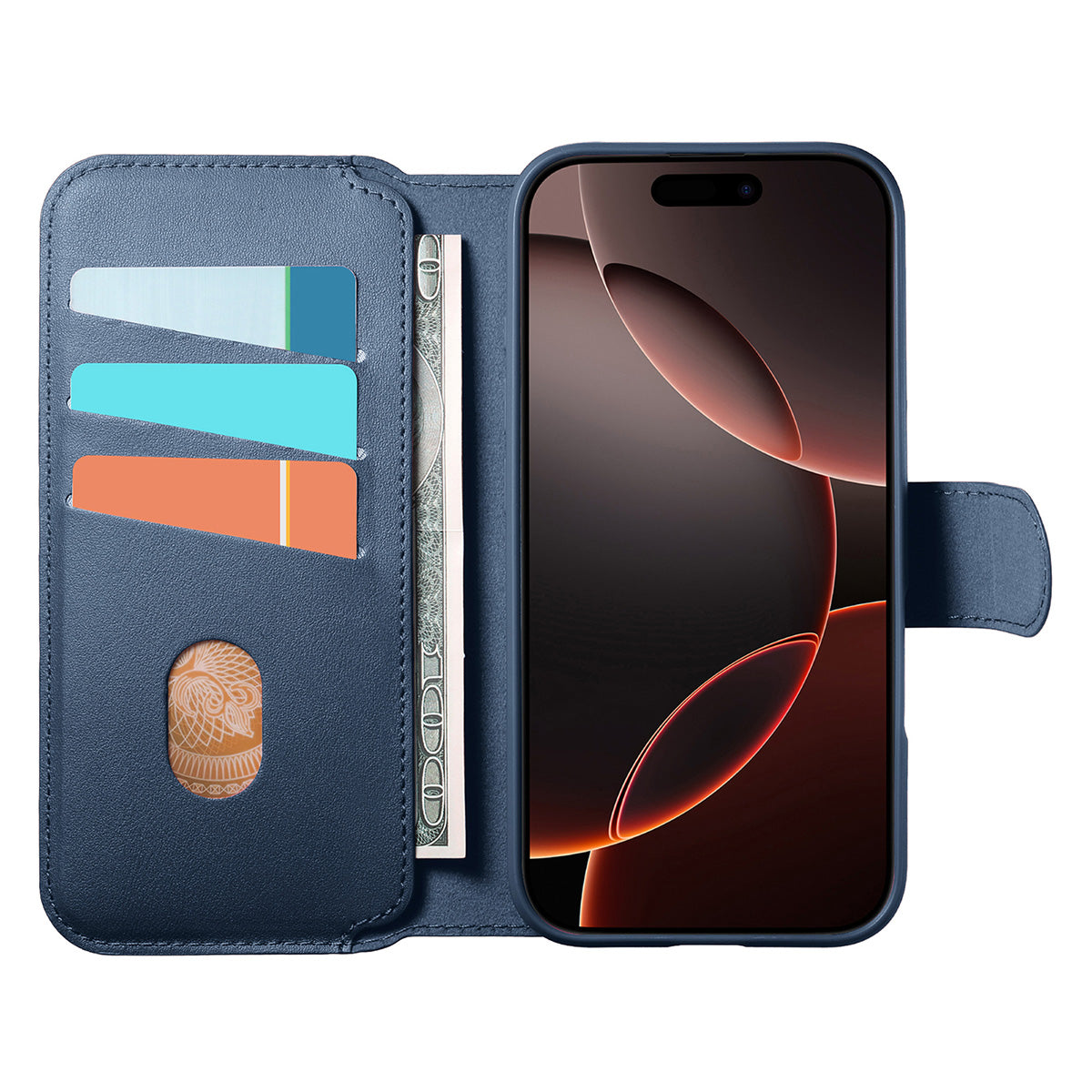 MagSafe Detachable Wallet iPhone Case - Slate Blue
