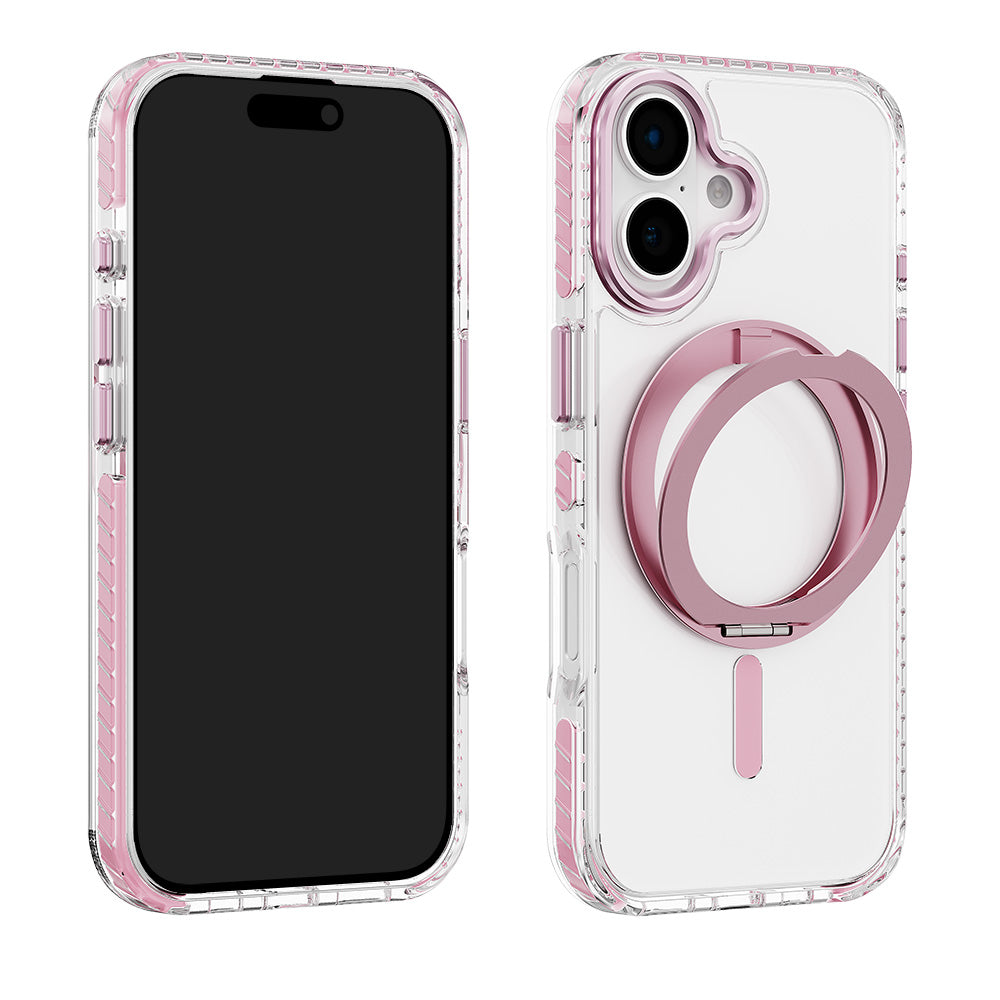 Accent Crystal MagSafe iPhone Case With Ring Stand