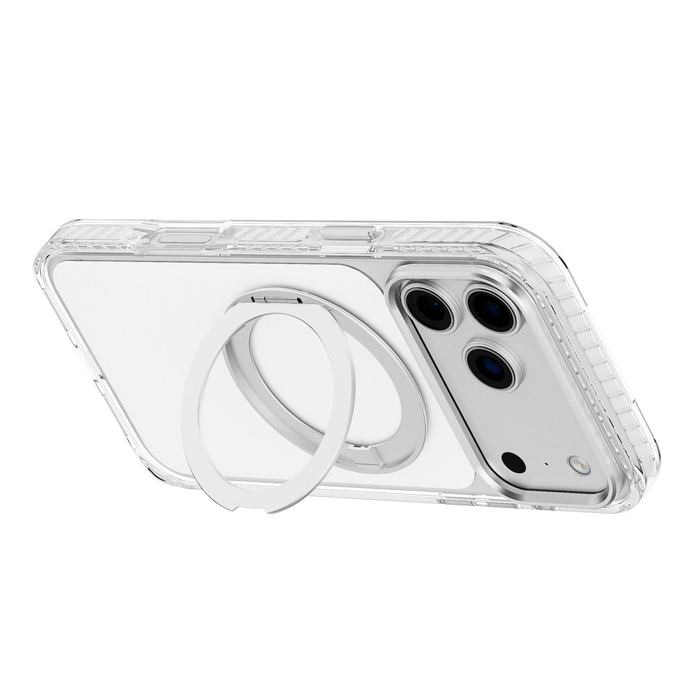 Accent Crystal MagSafe iPhone Case With Ring Stand
