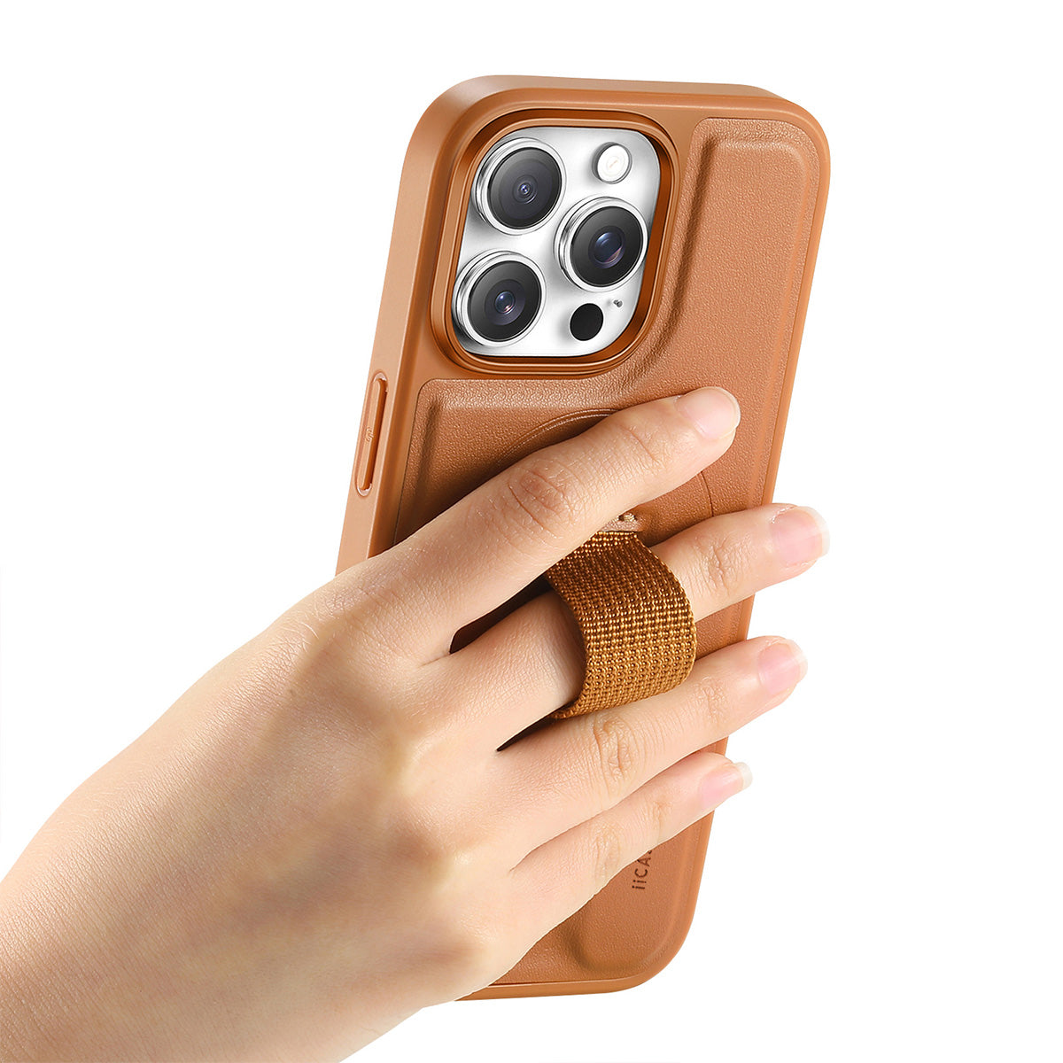 MagSafe Detachable Wallet iPhone Case - Tan