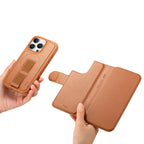 MagSafe Detachable Wallet iPhone Case - Tan